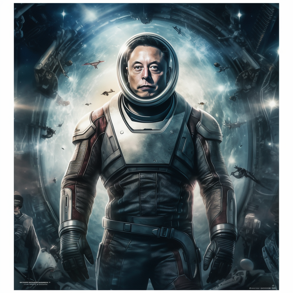 Elon Musk in Space Adventure