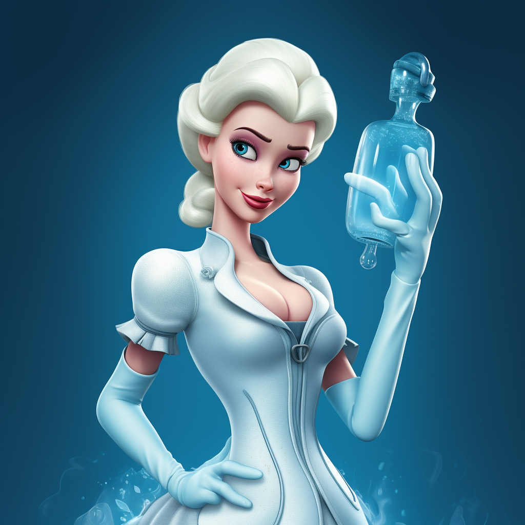 Elsa Frozen Hand Glove Blink 182