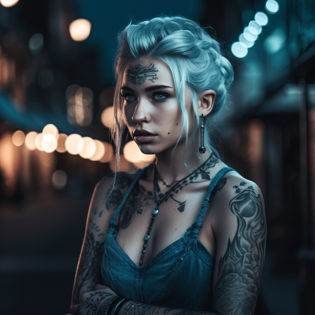 Elsa Disney Real Life Nighttime Street