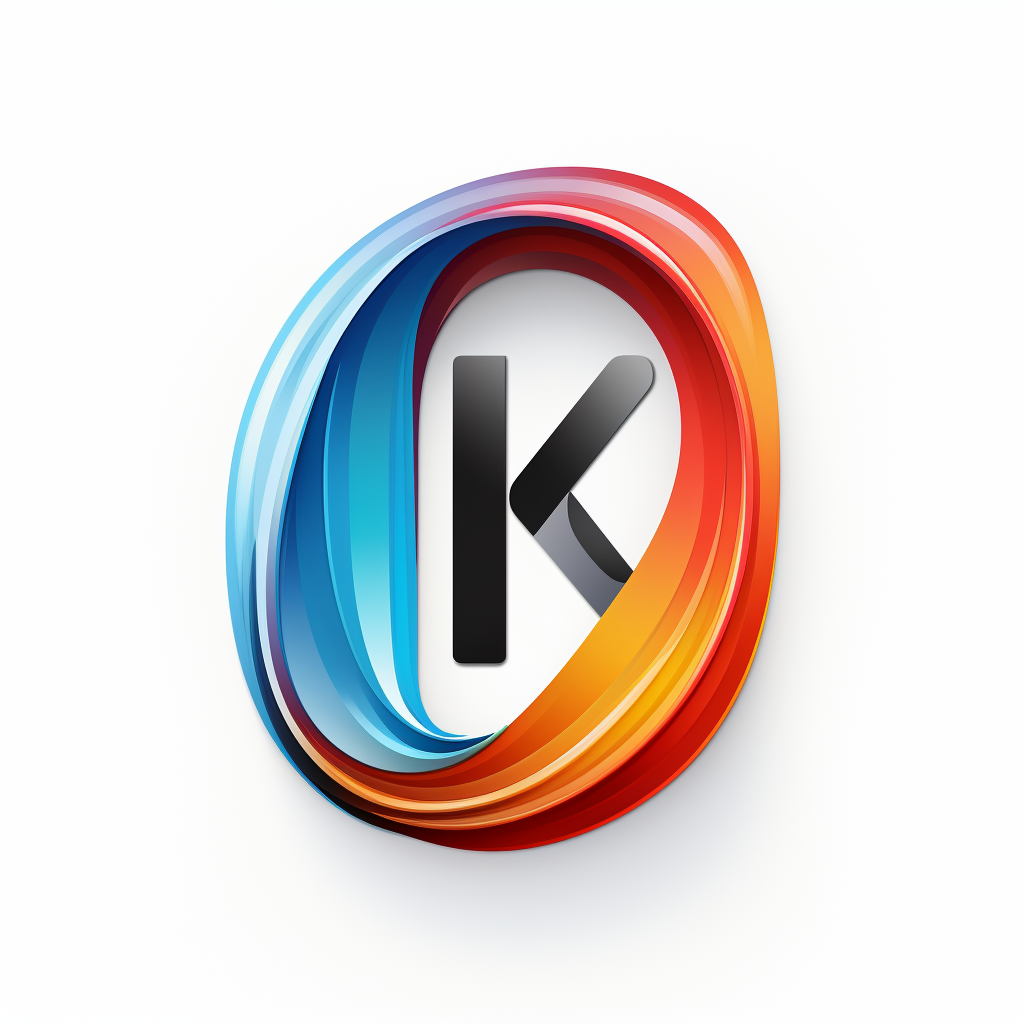 Eye-catching KP emblem logo design