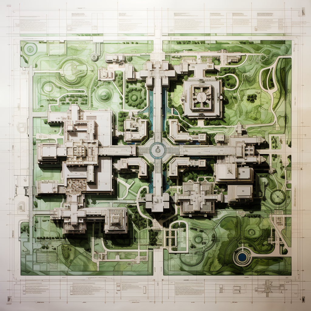 Emergency Hospital Architecture Plan