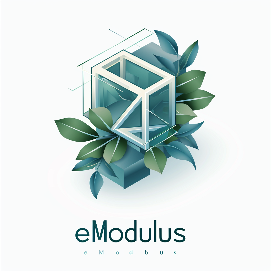 Modern Geometric Sustainable Modular Logo