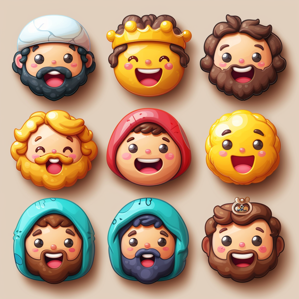 Emoji Jesus Cute Style