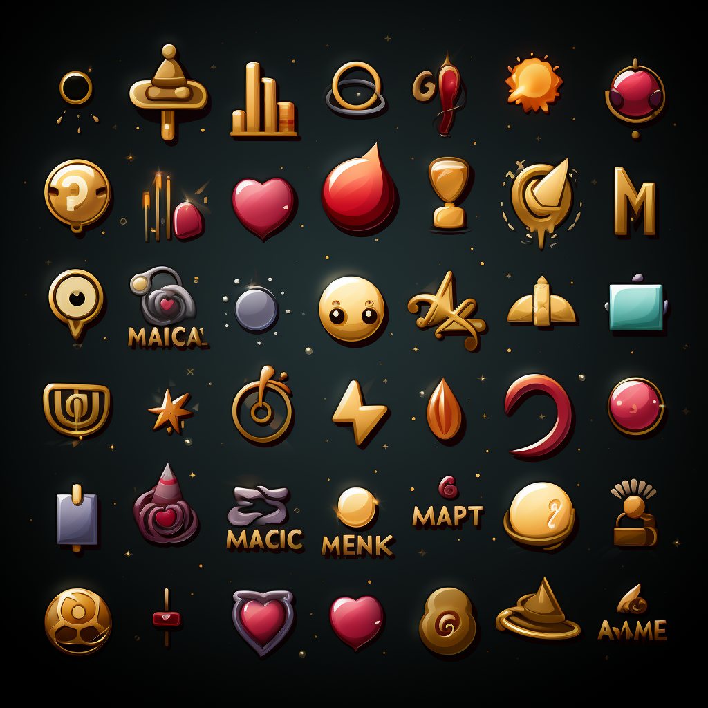 Emoji Assets Magic 2D