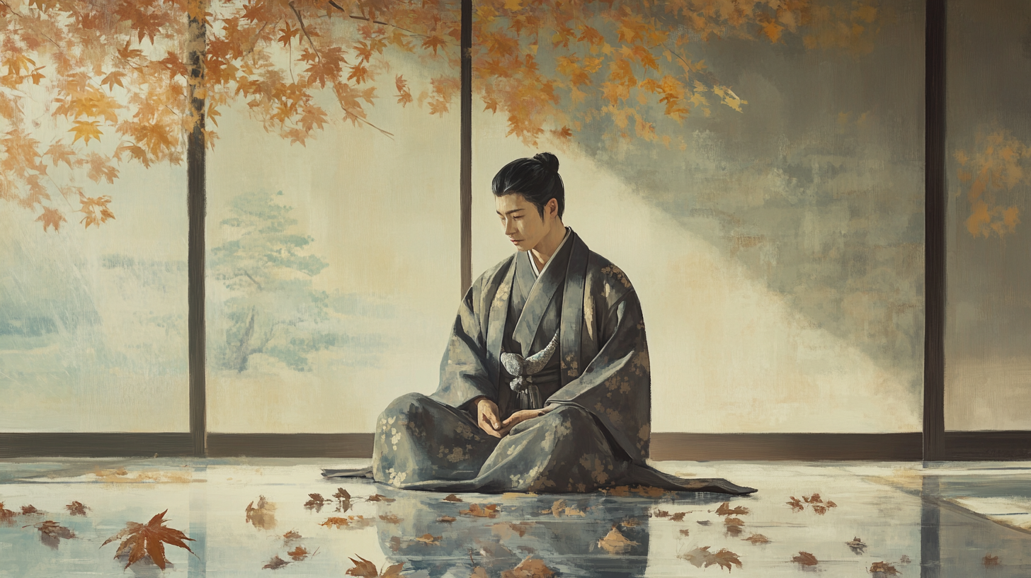 Man in Heian Period Emotions