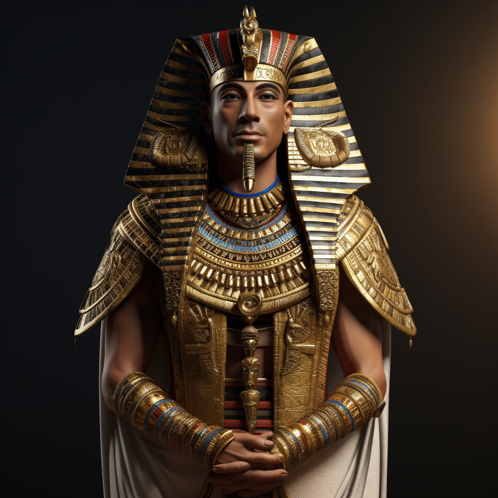 Ancient Egypt Emperor Render