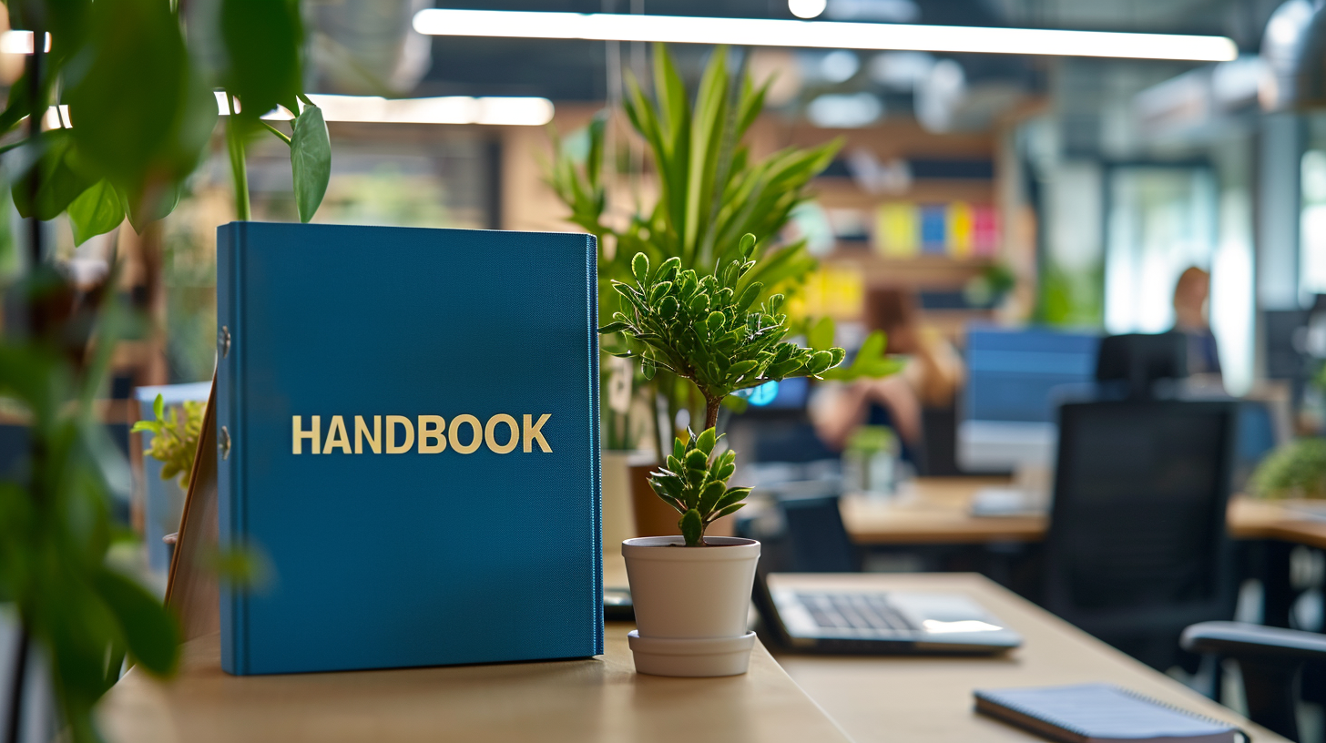 Employee Handbook Binder Photo