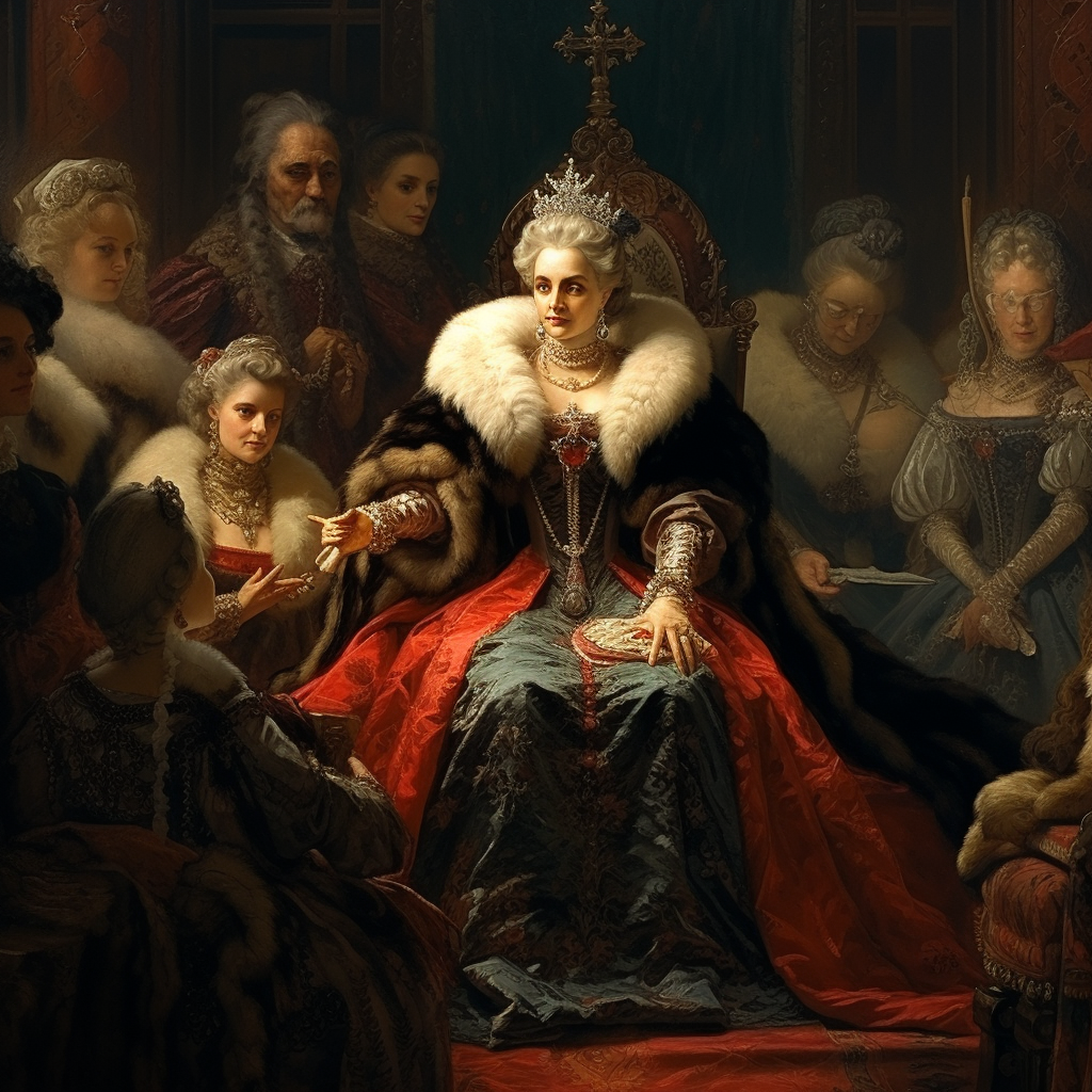 Empress and Ladies in Victorian Senate