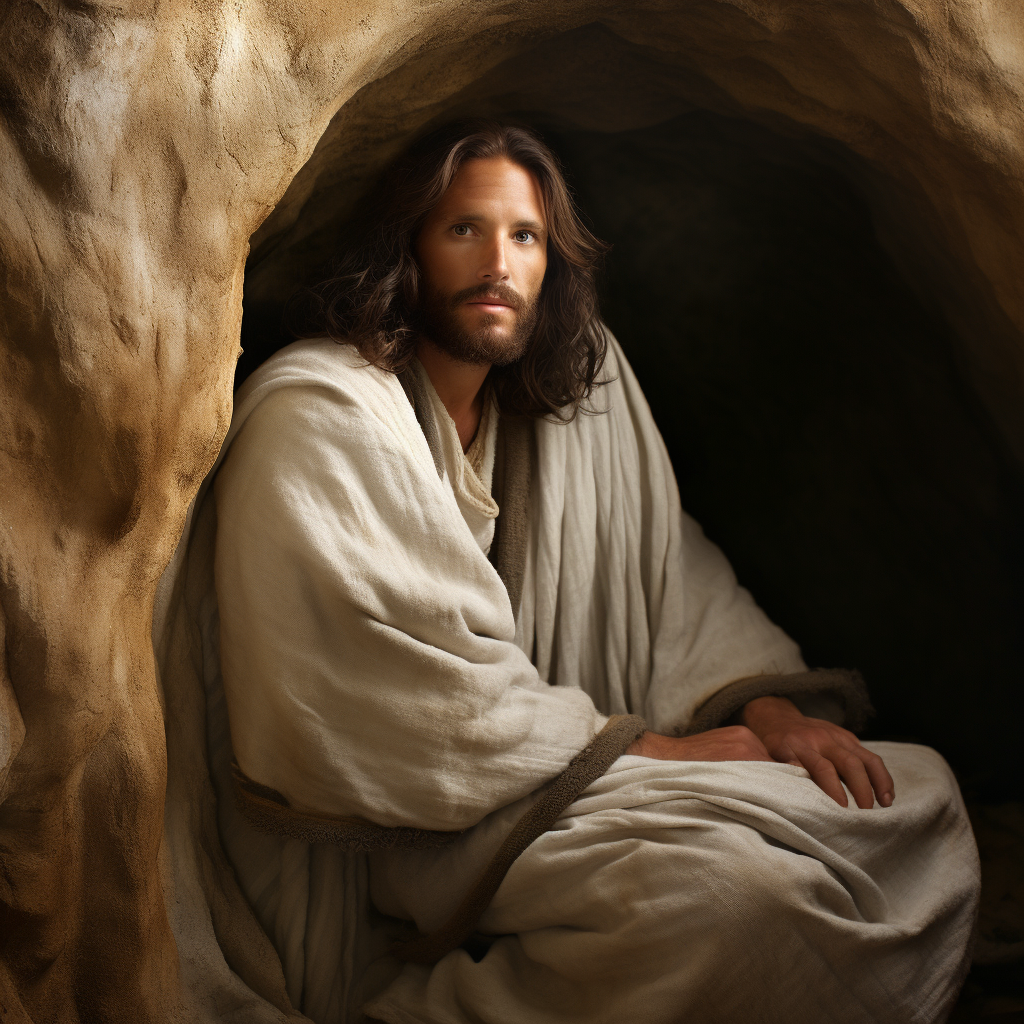 Realistic depiction of Jesus' Empty Tomb