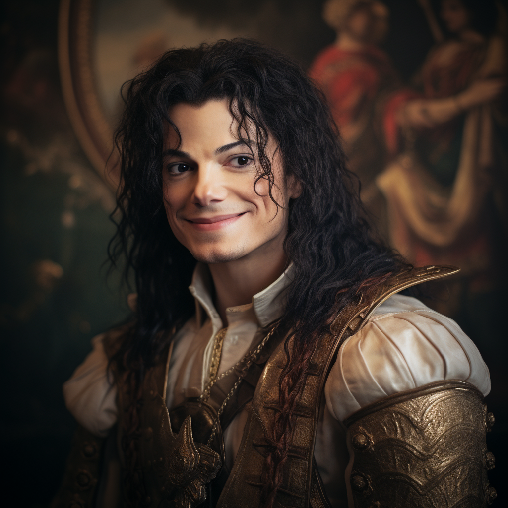 Enigmatic portrayal of Michael Jackson's smile