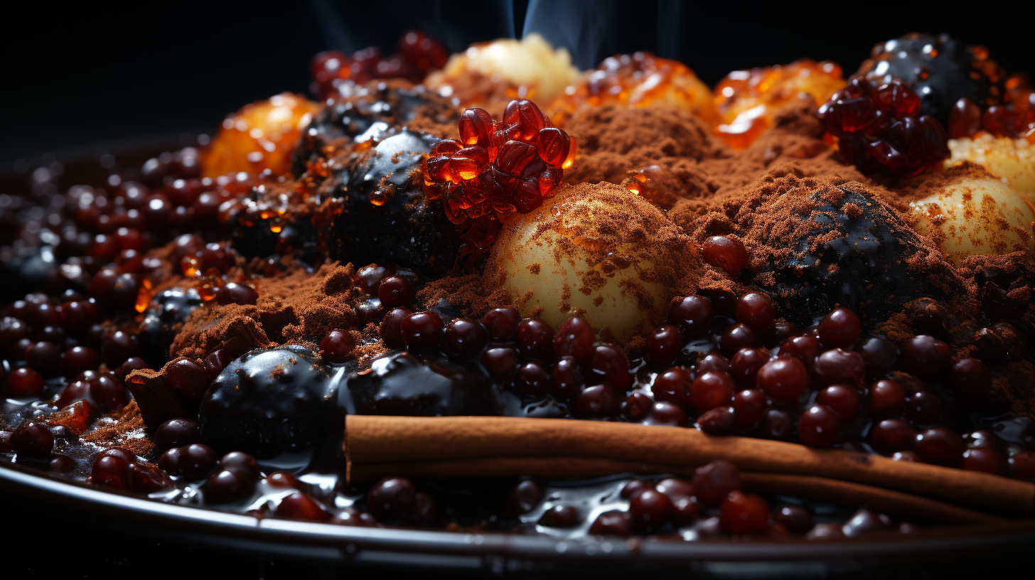 Close-up of Tasty Casserole Texture