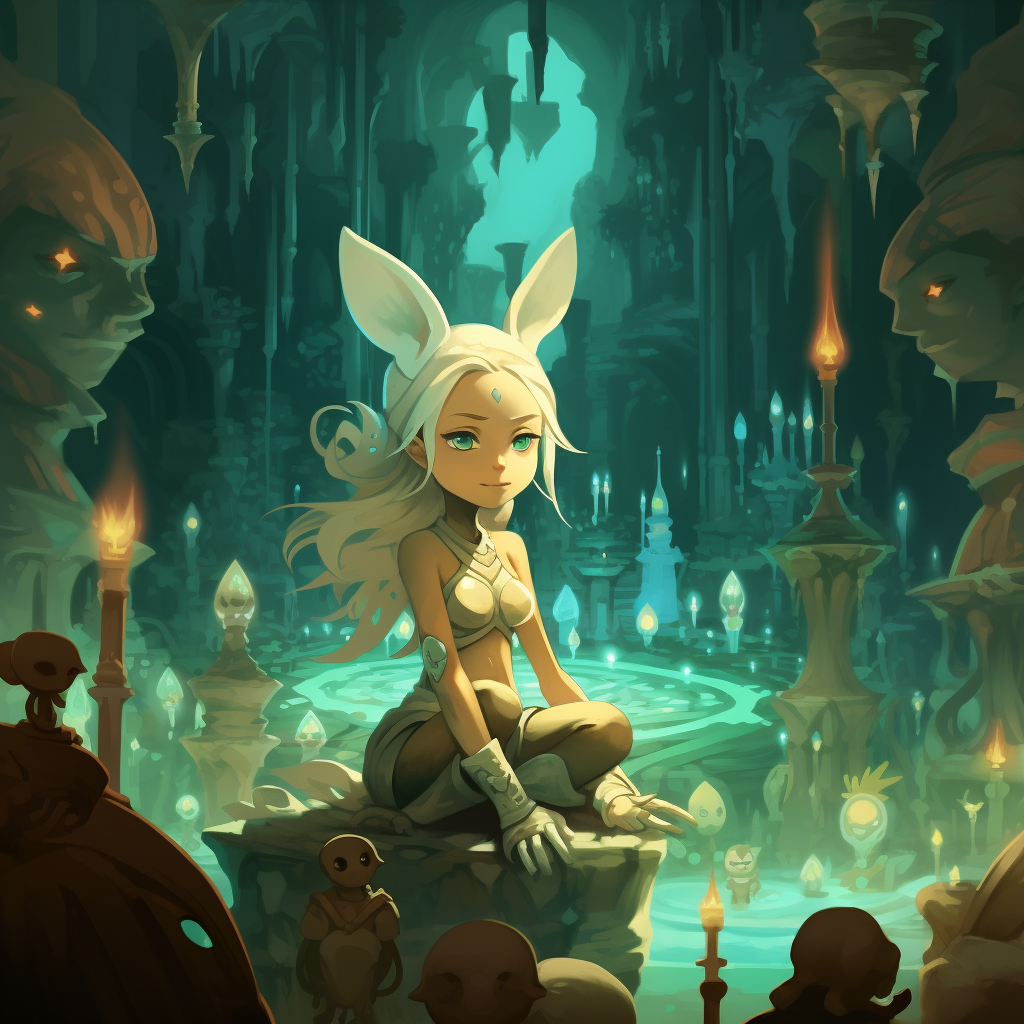 Eniripsa character from Wakfu