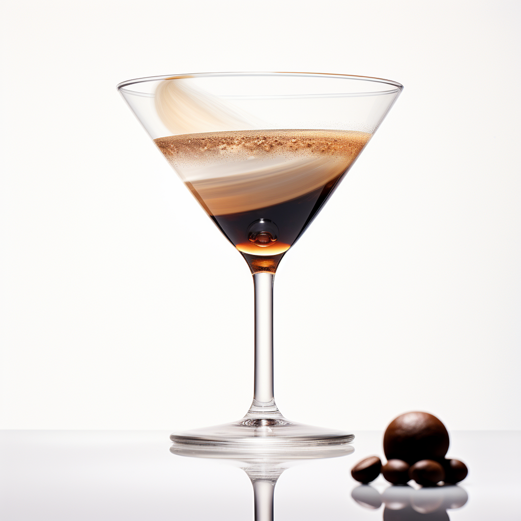 Espresso Martini with Ice Ball