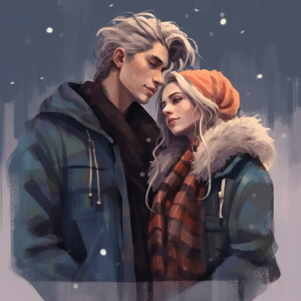 ESTP INFP couple fanart