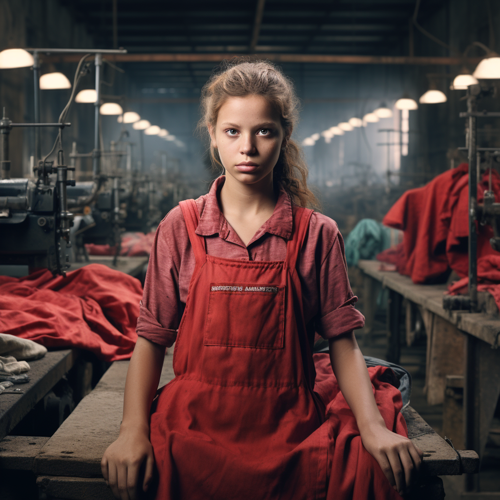 Ethical fashion campaign worker conditions image