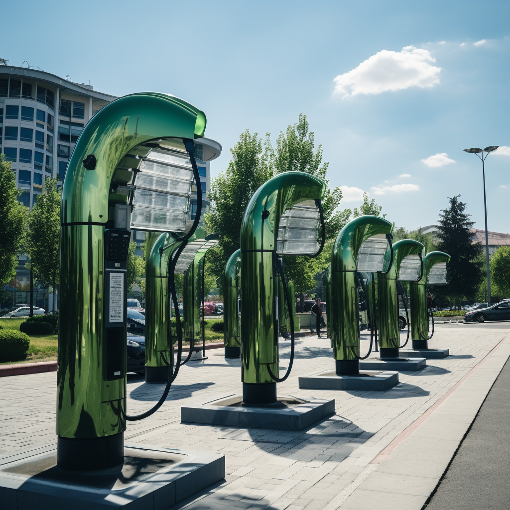 Green Electric Vehicle Charging Stations in Ankara