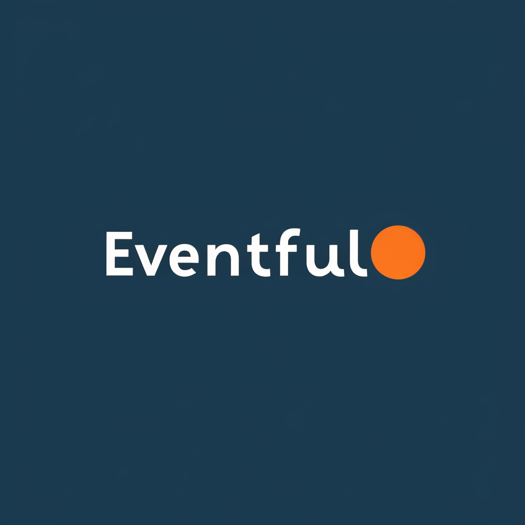 Eventfull company logo realistic mode