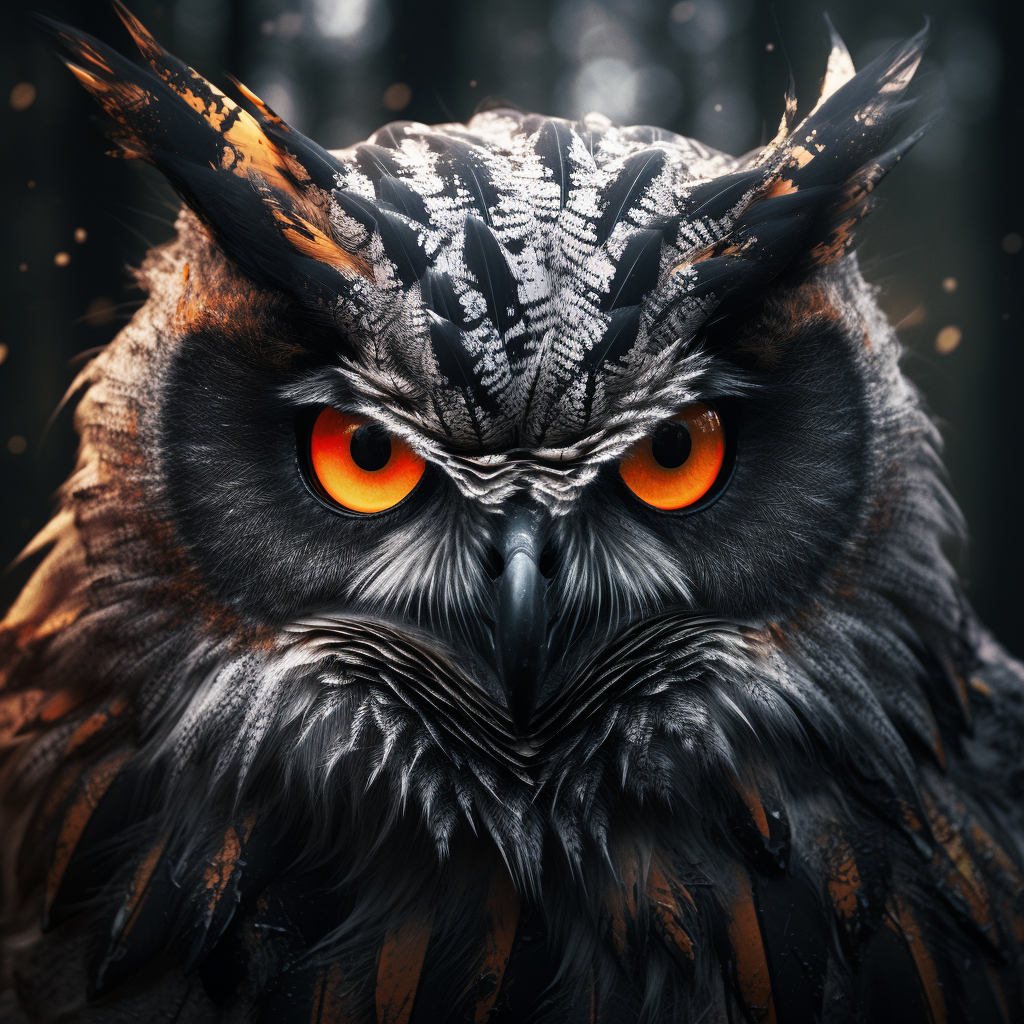 Mysterious and Mesmerizing Evil Owl Look