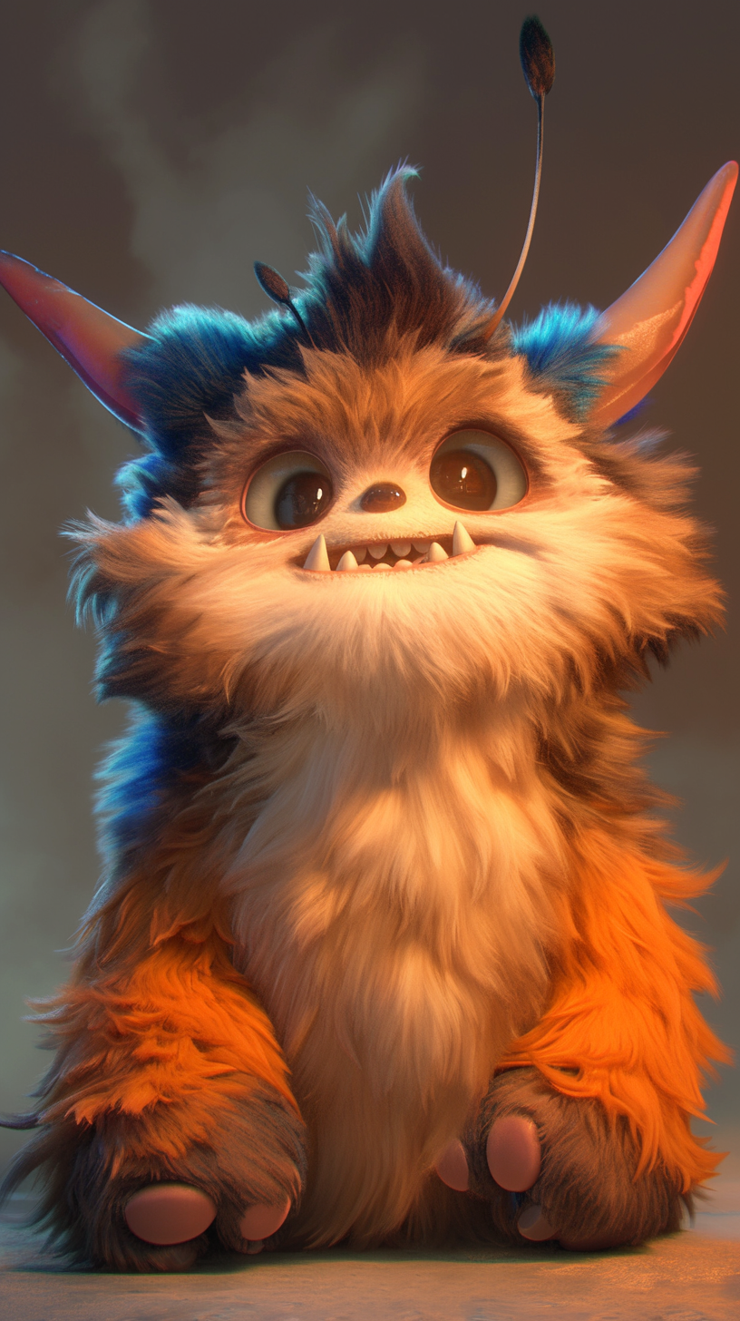 Cute Ewok Animation Anthropomorphic Alien