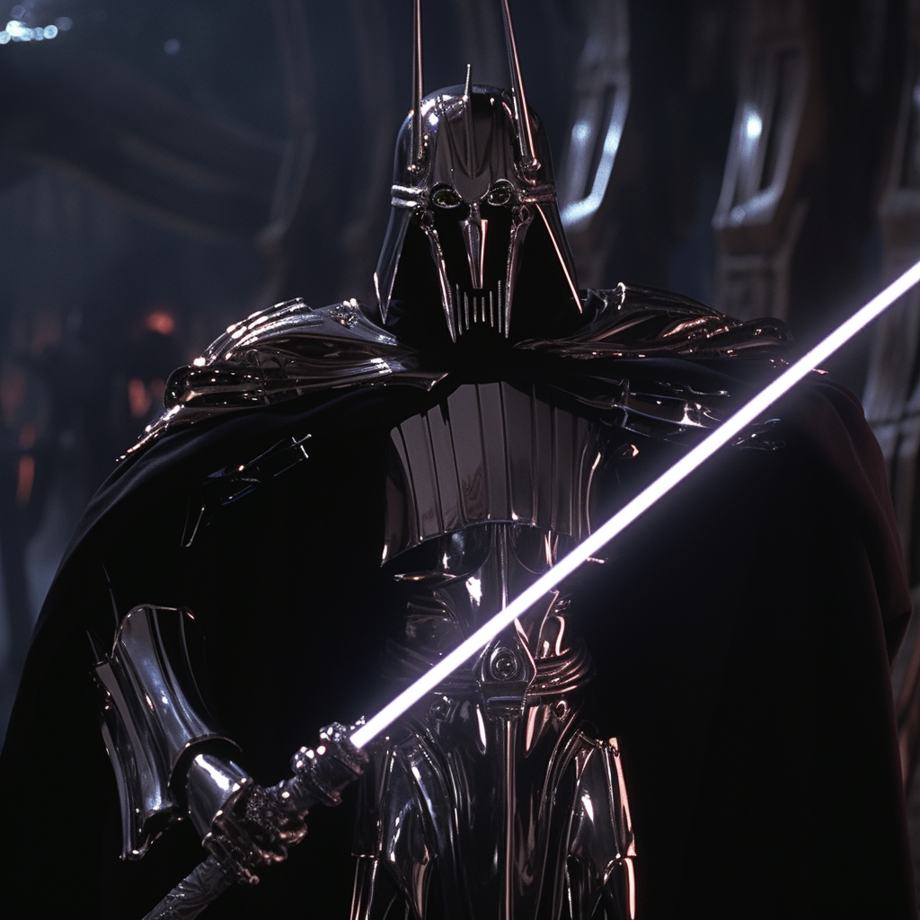 Image of Excalibur and General Grievous in War