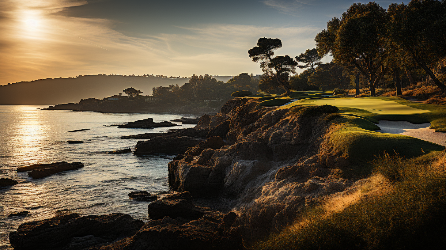 Stunning Golf Course with Pentax Shot