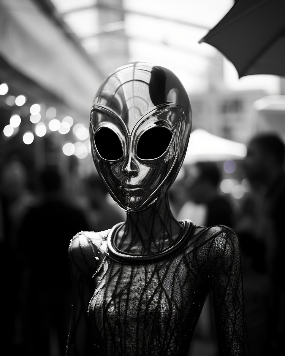 Detailed Costume Fashion at Extraterrestrial Street Market