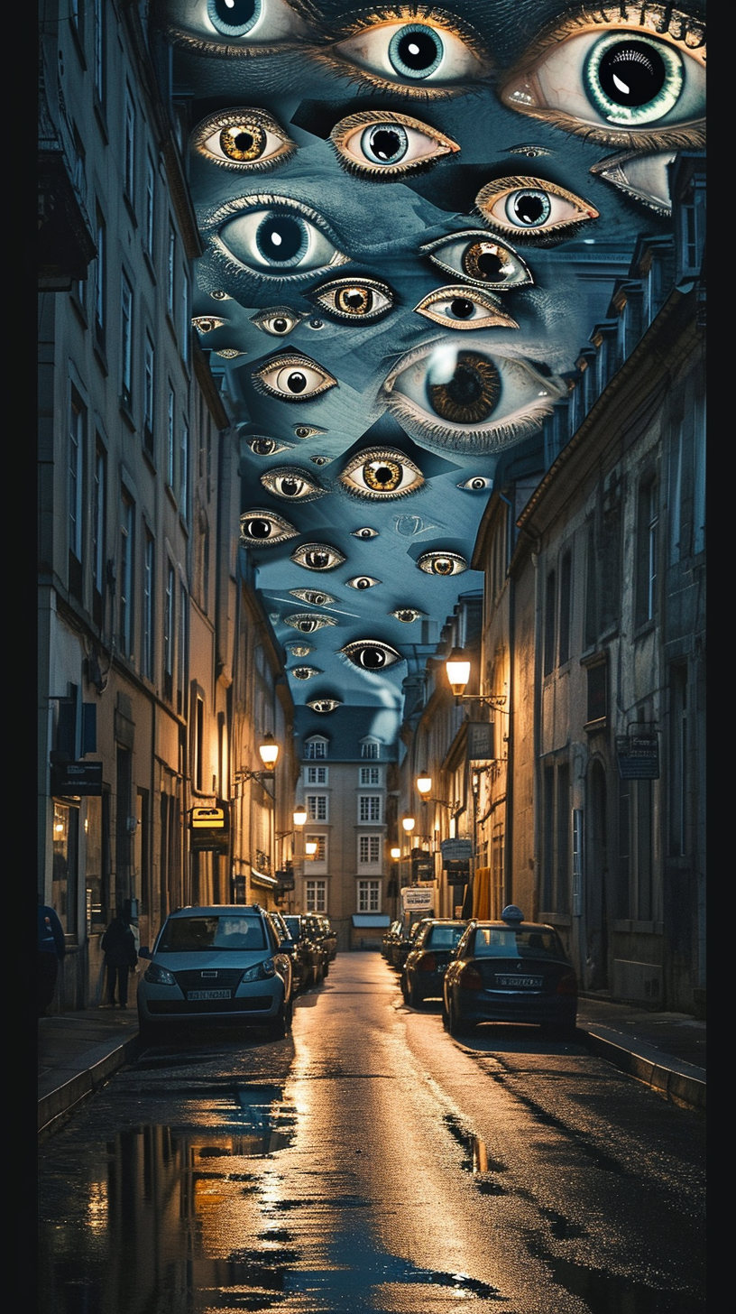 Surreal Eyes Street Life Magic