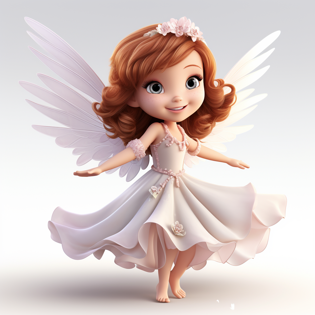 Fairy with Bright Wings