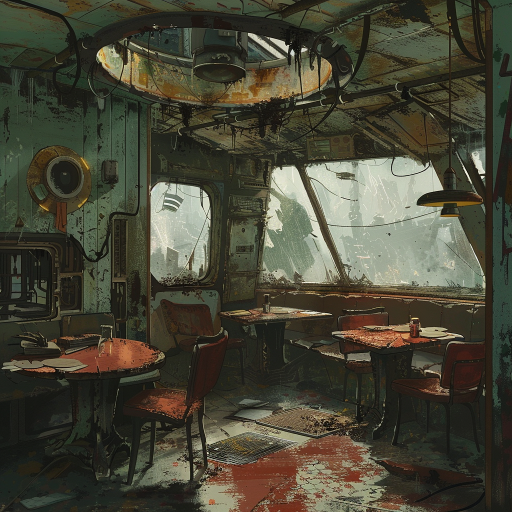 Fallout Post Apocalypse Interior Art