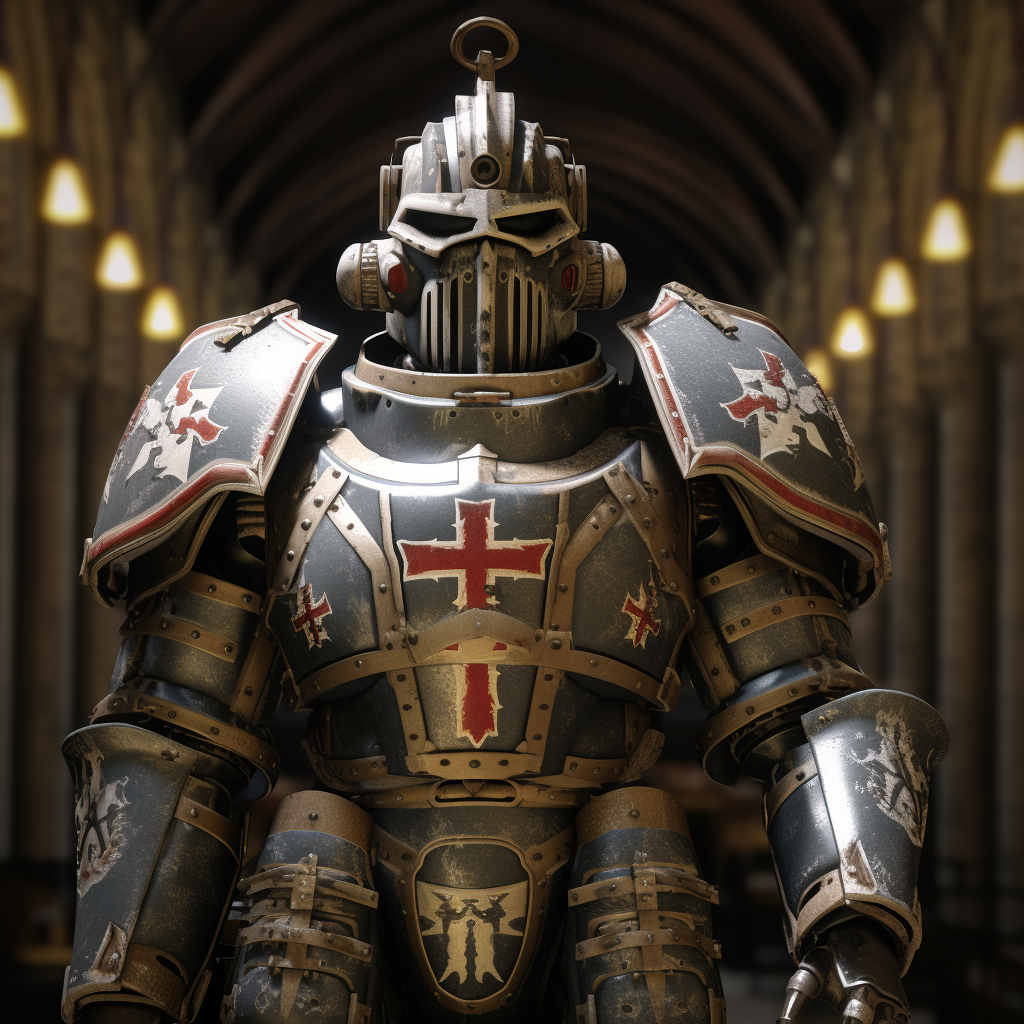 Crusader Saints Power Armor Image