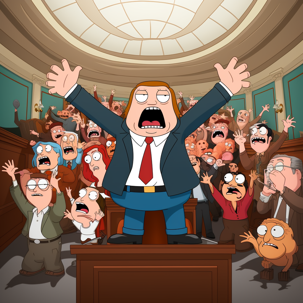 Family Guy Animation: Panic in the Senate