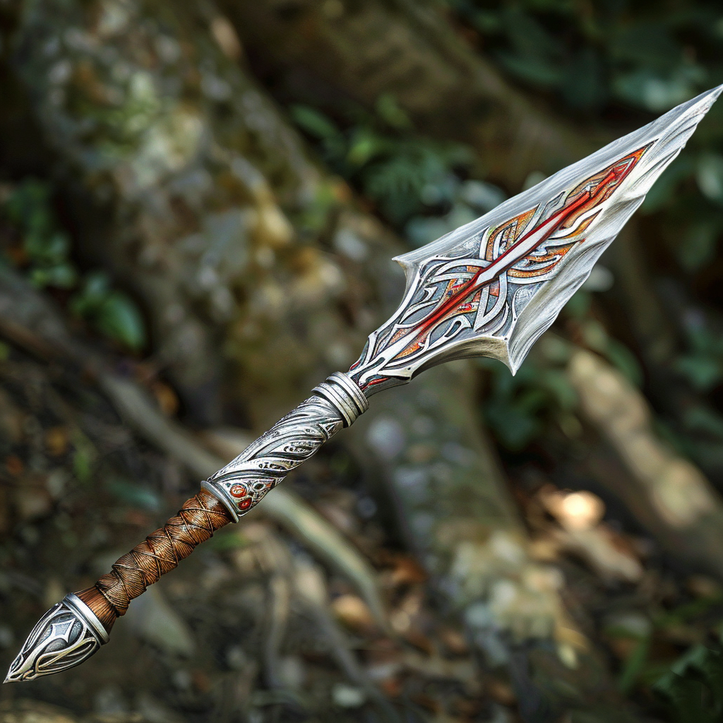 Silver Elven Styled Arrow Fantasy