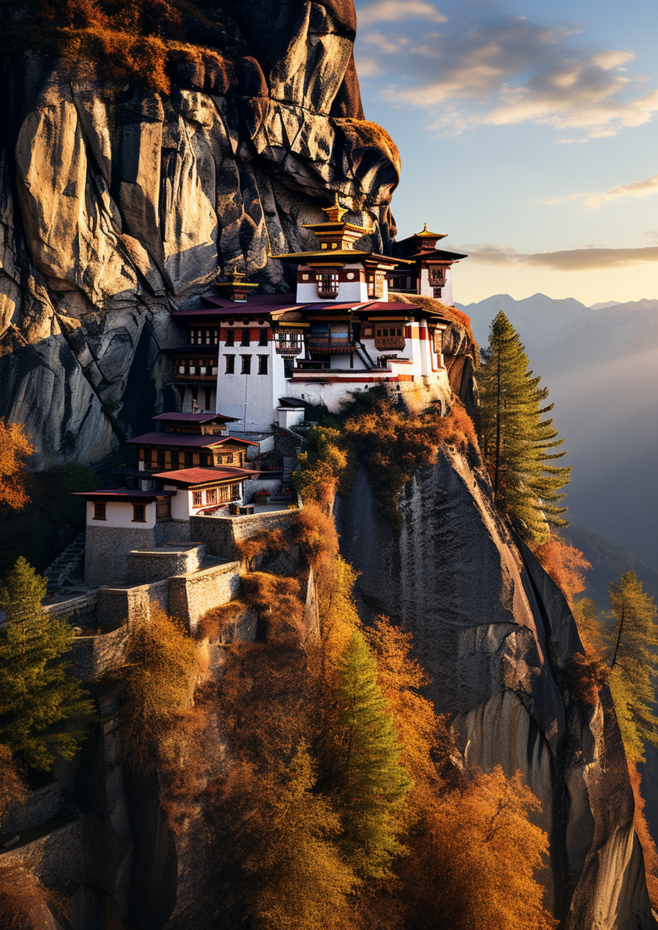 Enigmatic Gorge Potala Palace Sunrise Diagonal