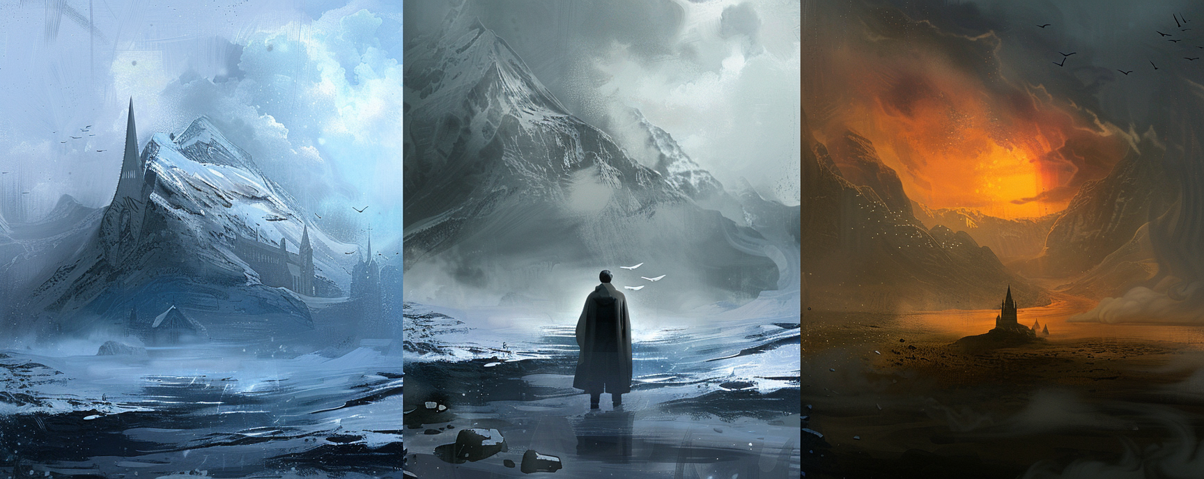 Fantasy Iceland Harry Potter Illustration