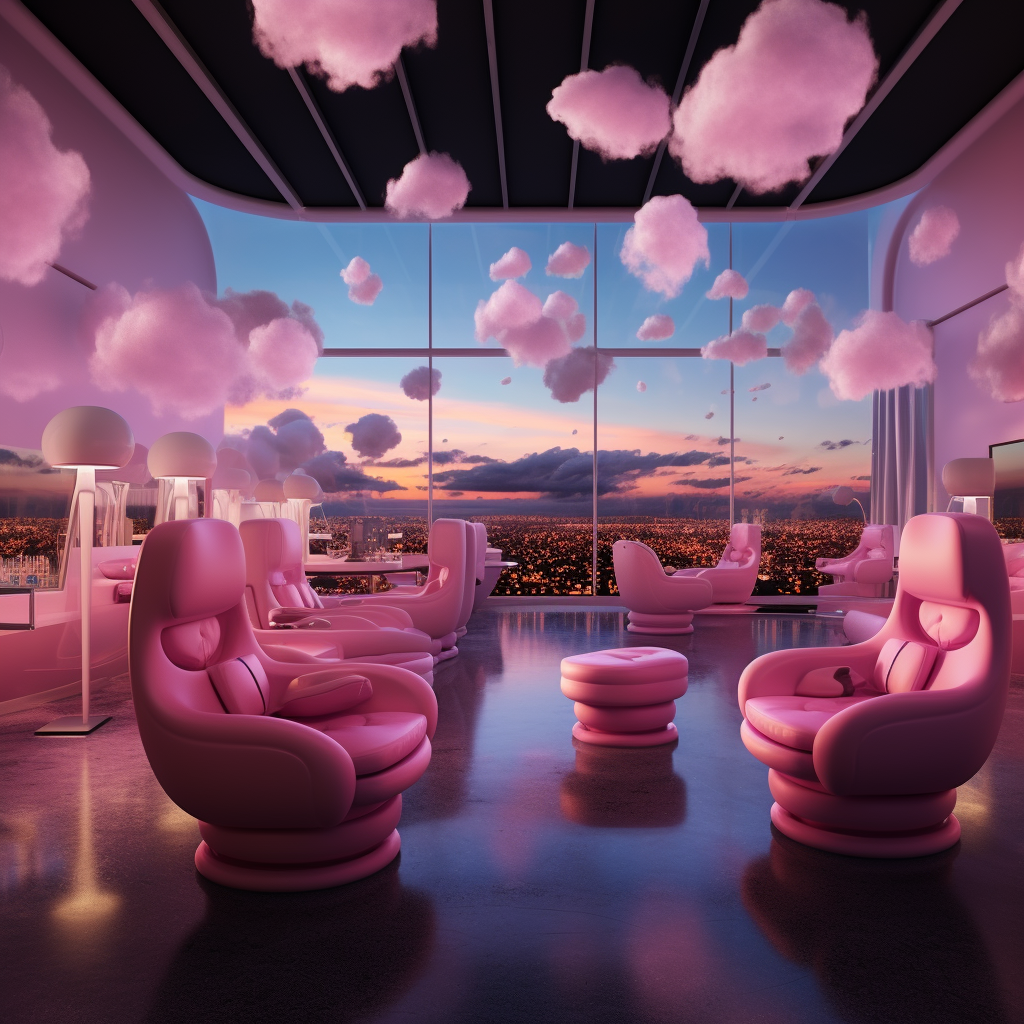 Image of vibrant fantasy nail salon