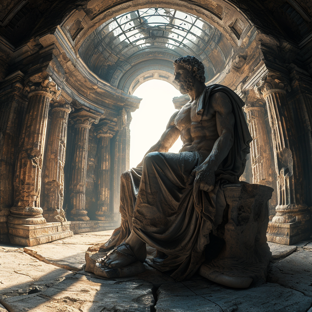 Hyper Realistic Fantasy Art of Marcus Aurelius