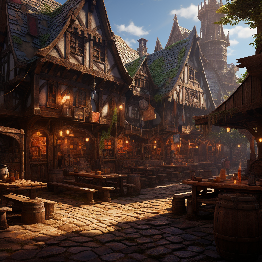 Fantasy World Tavern Image