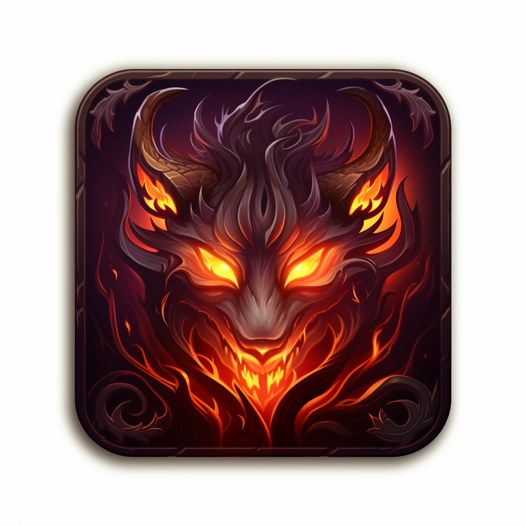 Bonus effect icon for fantasy game