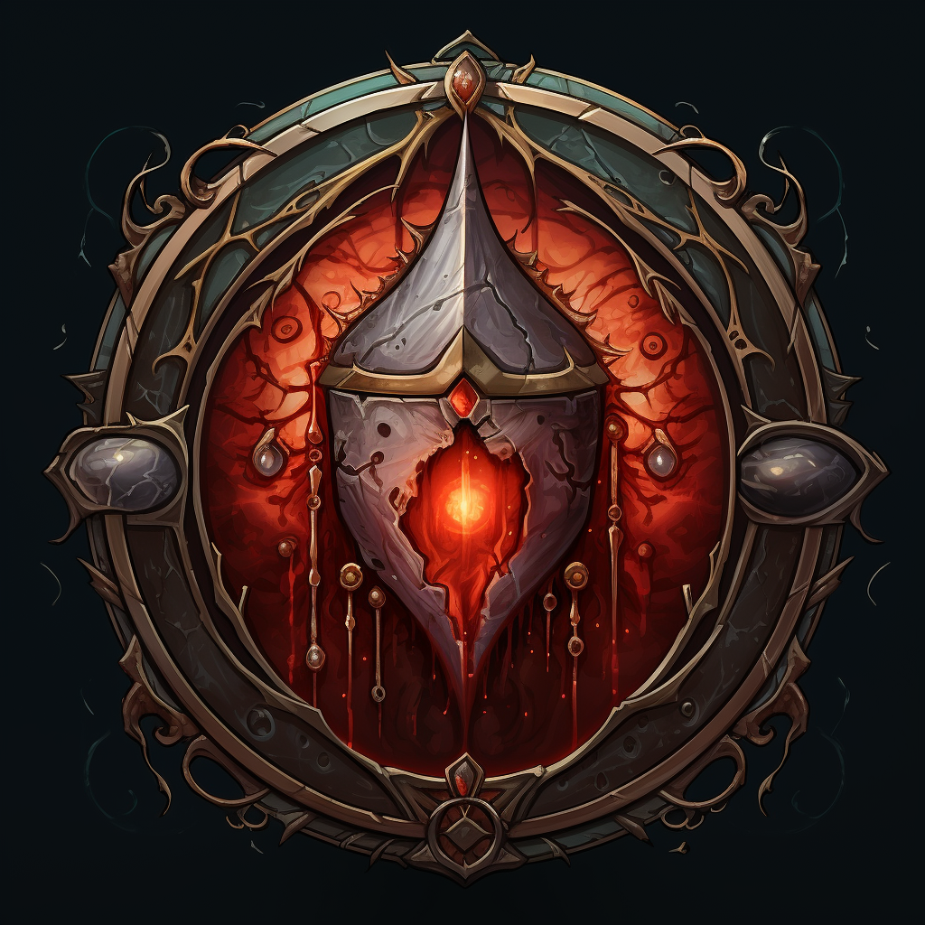 Fantasy Game Condition Sickness Debuff Icon