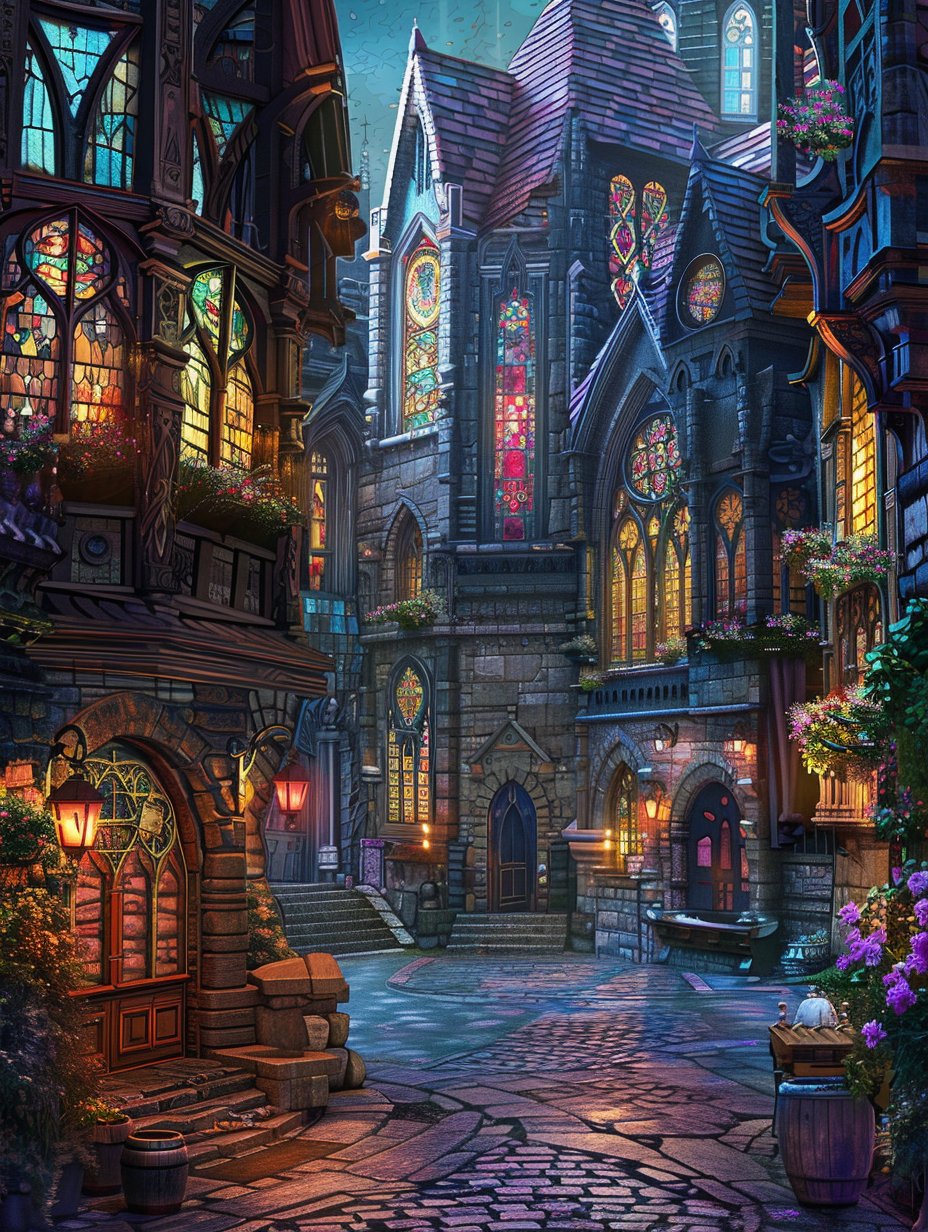 Beautiful RPG Style Background Image