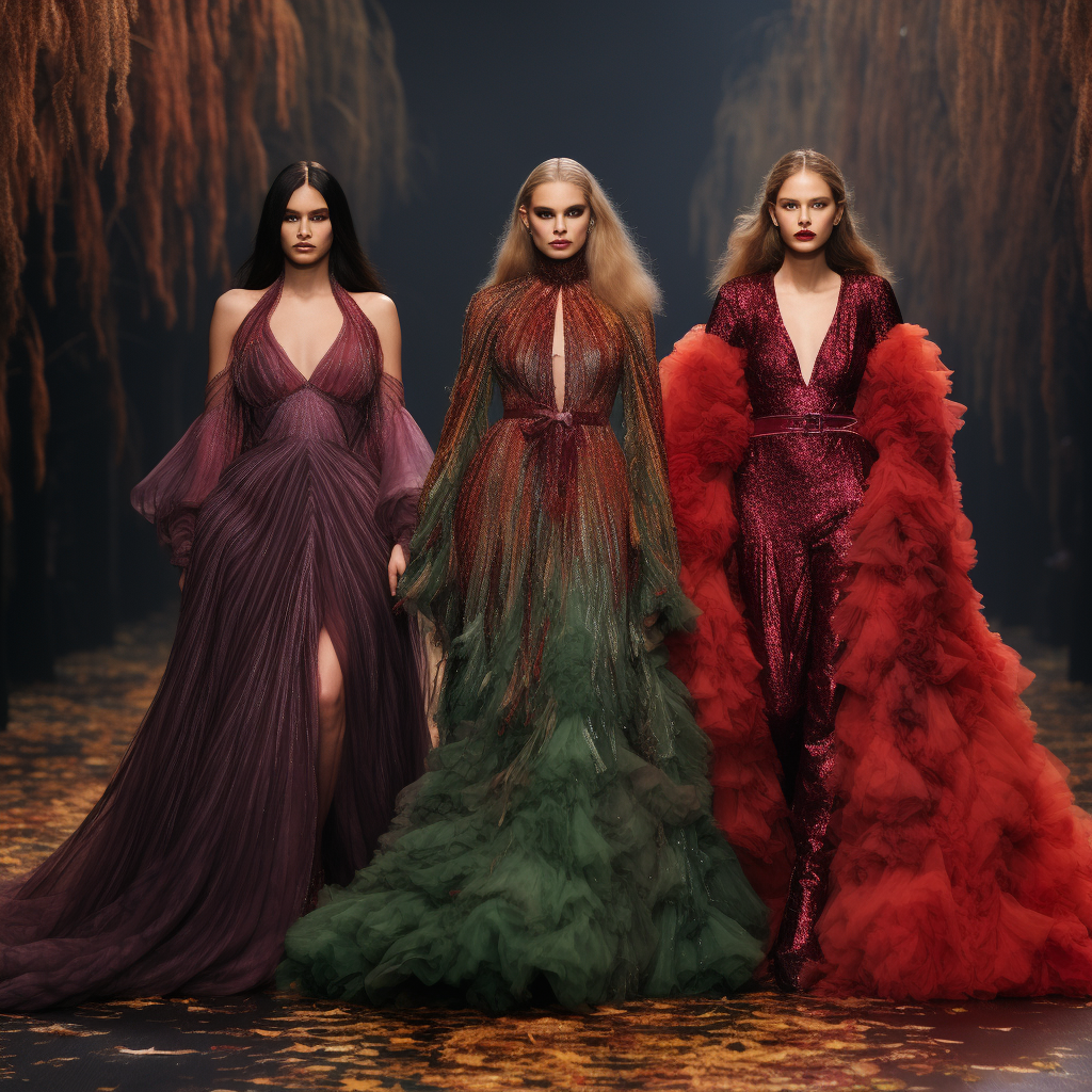 High Fashion Runway Show Inspired by Sanderson Sisters