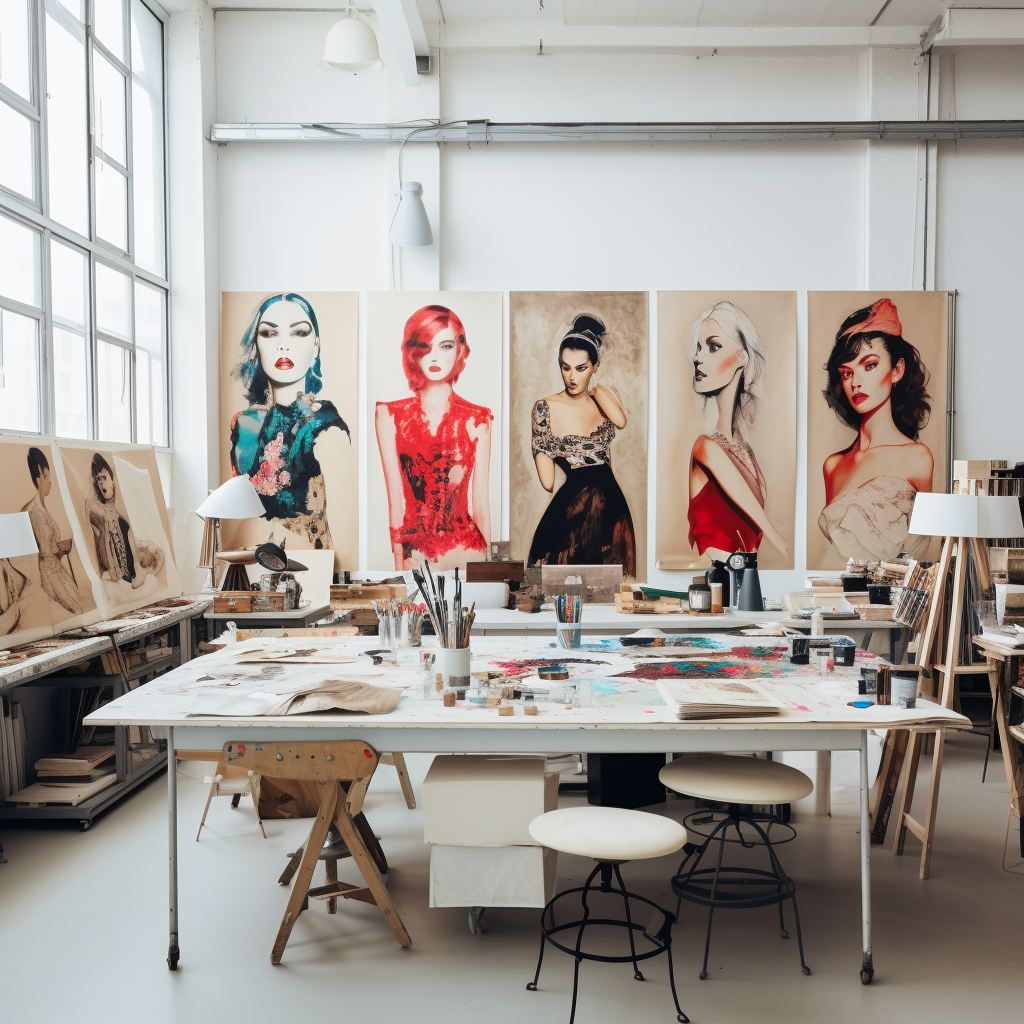 Stylish Artistic Fashion Design Studio