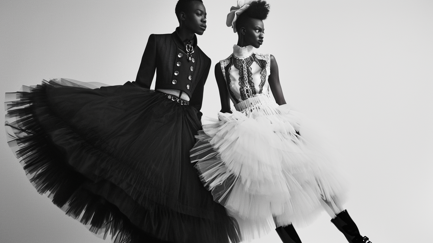 Fashion Eduard Enninful Black White