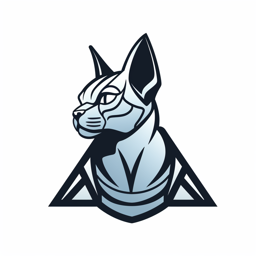 Badass Sphinx Cat Icon