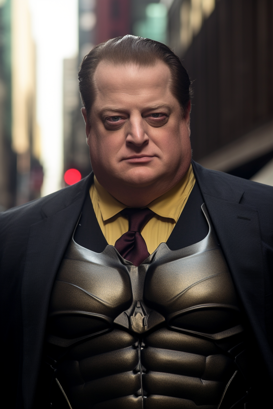 Overweight Batman, Unconventional Superhero