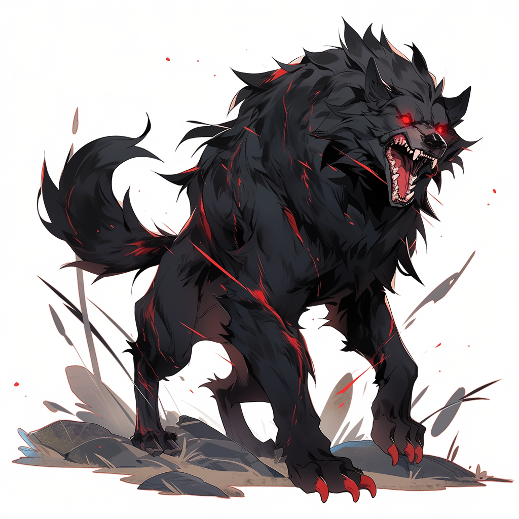 Powerful Summon Beast - Barghest