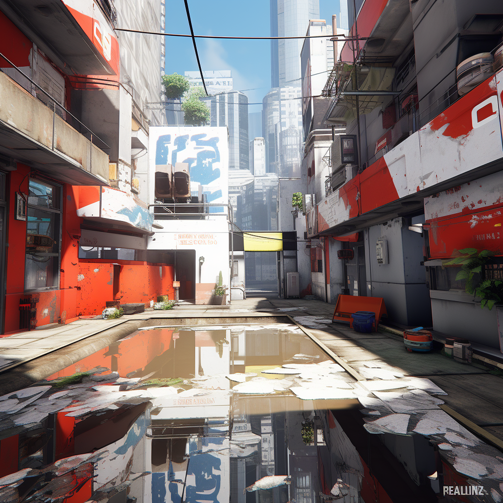 Spectacular Favela Environment Artwork