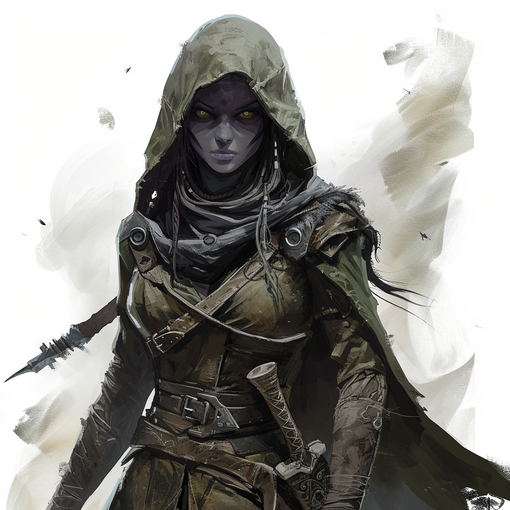 Female duergar rogue with v6 version