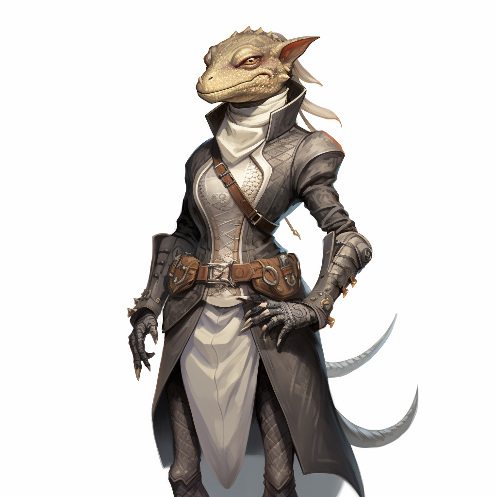 Female Kobold Wedding Suit