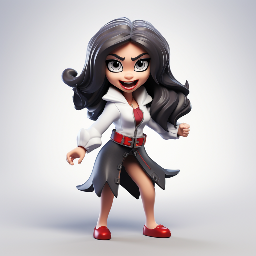 Angry female vampire Chikaletta from Paw Patrol